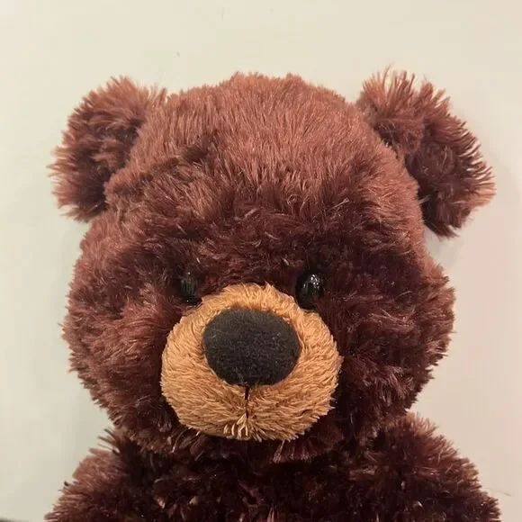 Aurora Teddy Bear Bonnie Brown Plush Stuffed Animal Toy 12” 2021 Soft Cuddly - Picture 2 of 9